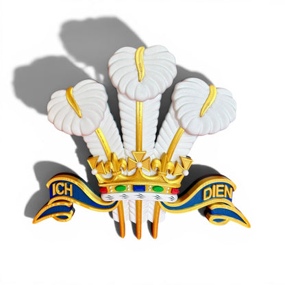 Royal Regiment of Wales 3D Printed Cap Badge | Full Colour | Official MOD-Licensed Gift