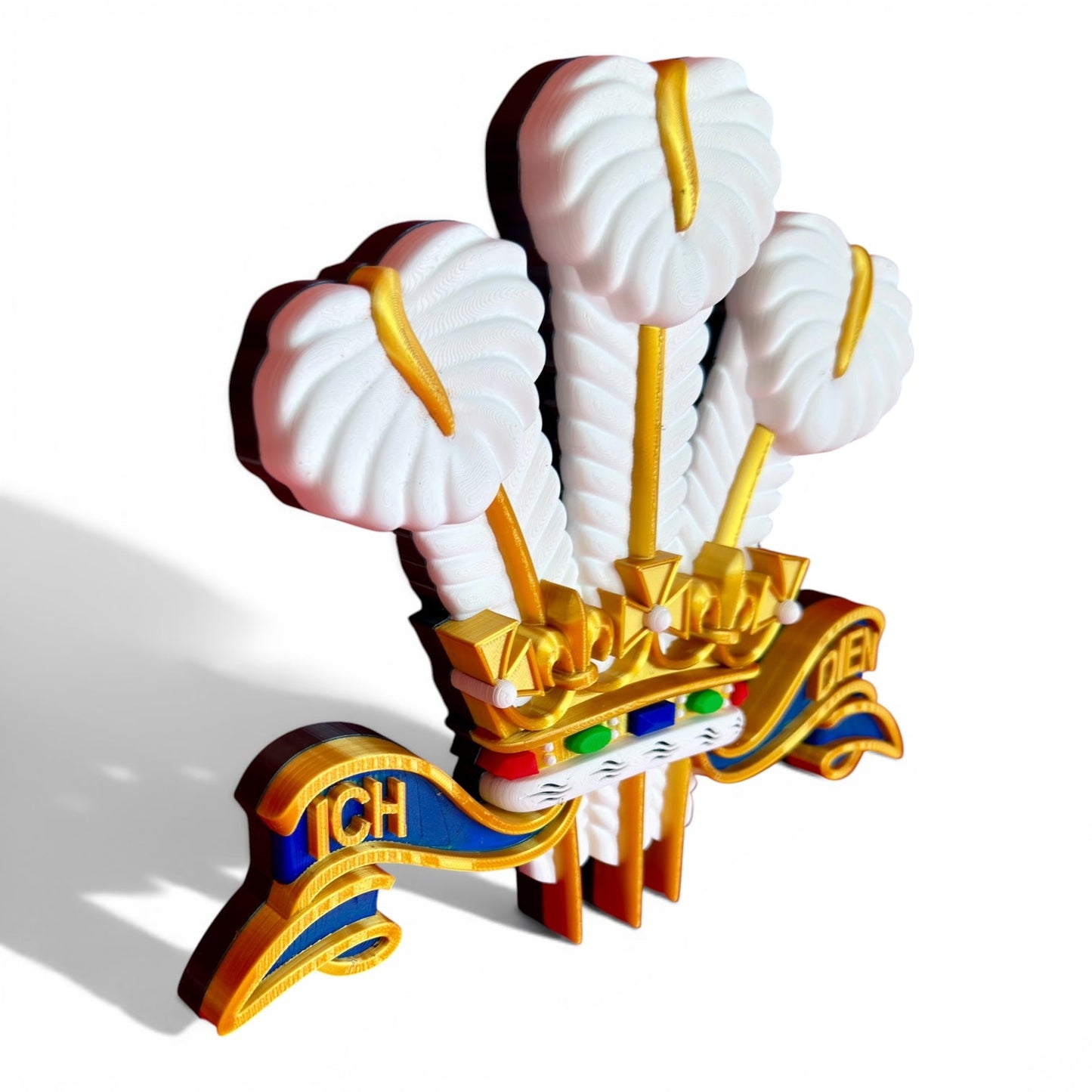 Royal Regiment of Wales 3D Printed Cap Badge | Full Colour | Official MOD-Licensed Gift