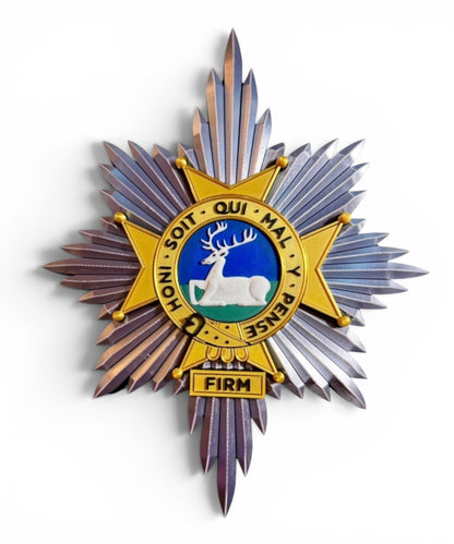 Worcestershire & Sherwood Foresters 3D Printed Cap Badge | Official MOD-Licensed Gift