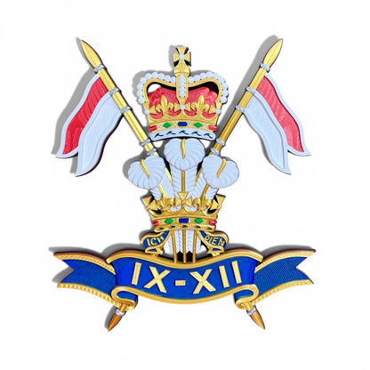 9th/12th Royal Lancers (Prince of Wales) Cap Badge | Officially Licensed