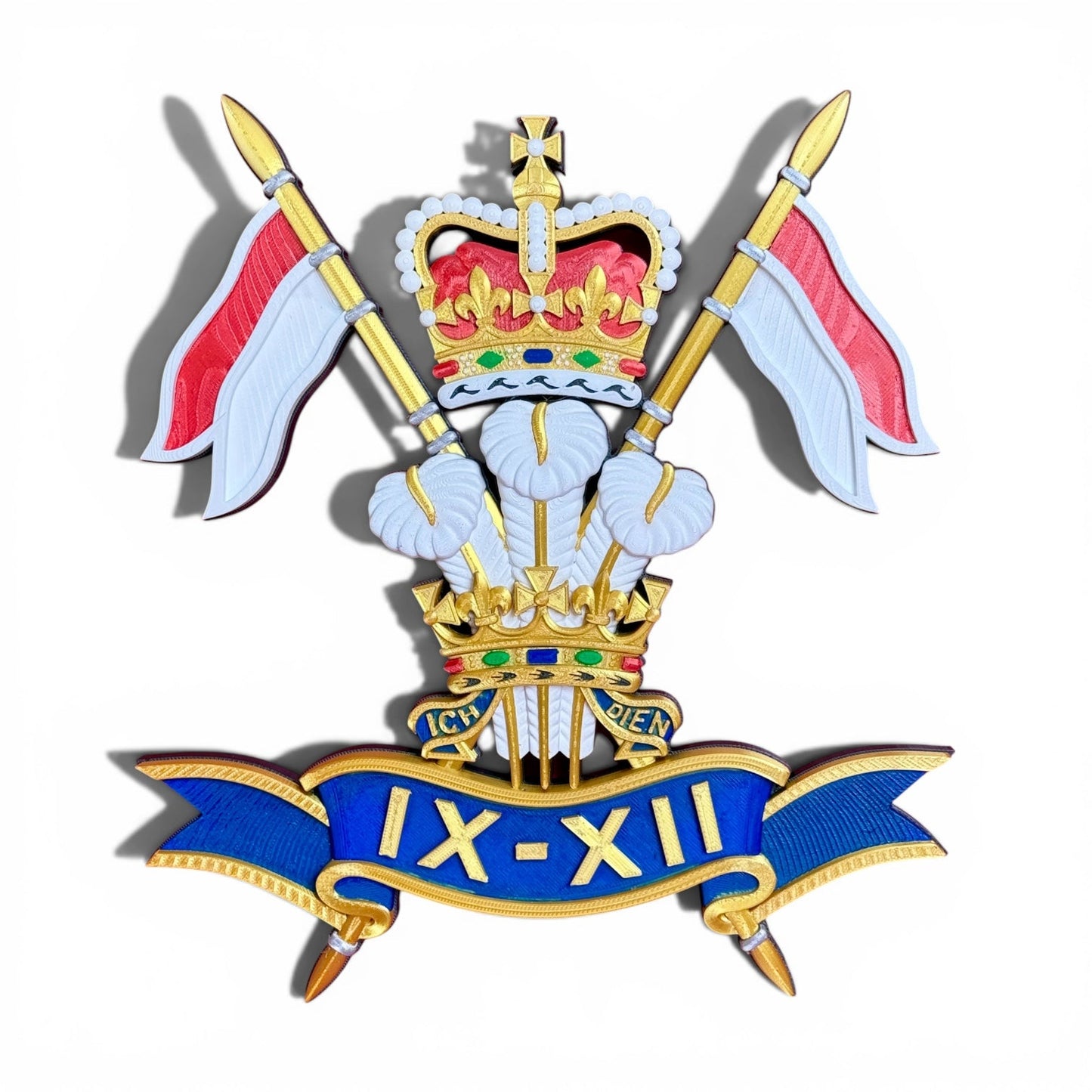 9th/12th Royal Lancers (Prince of Wales) Cap Badge | Officially Licensed