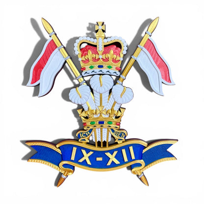9th/12th Royal Lancers (Prince of Wales) Cap Badge | Officially Licensed