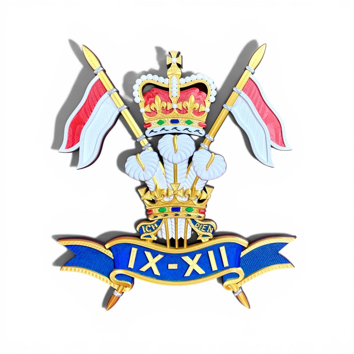 9th/12th Royal Lancers (Prince of Wales) Cap Badge | Officially Licensed