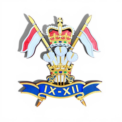 9th/12th Royal Lancers (Prince of Wales) Cap Badge | Officially Licensed