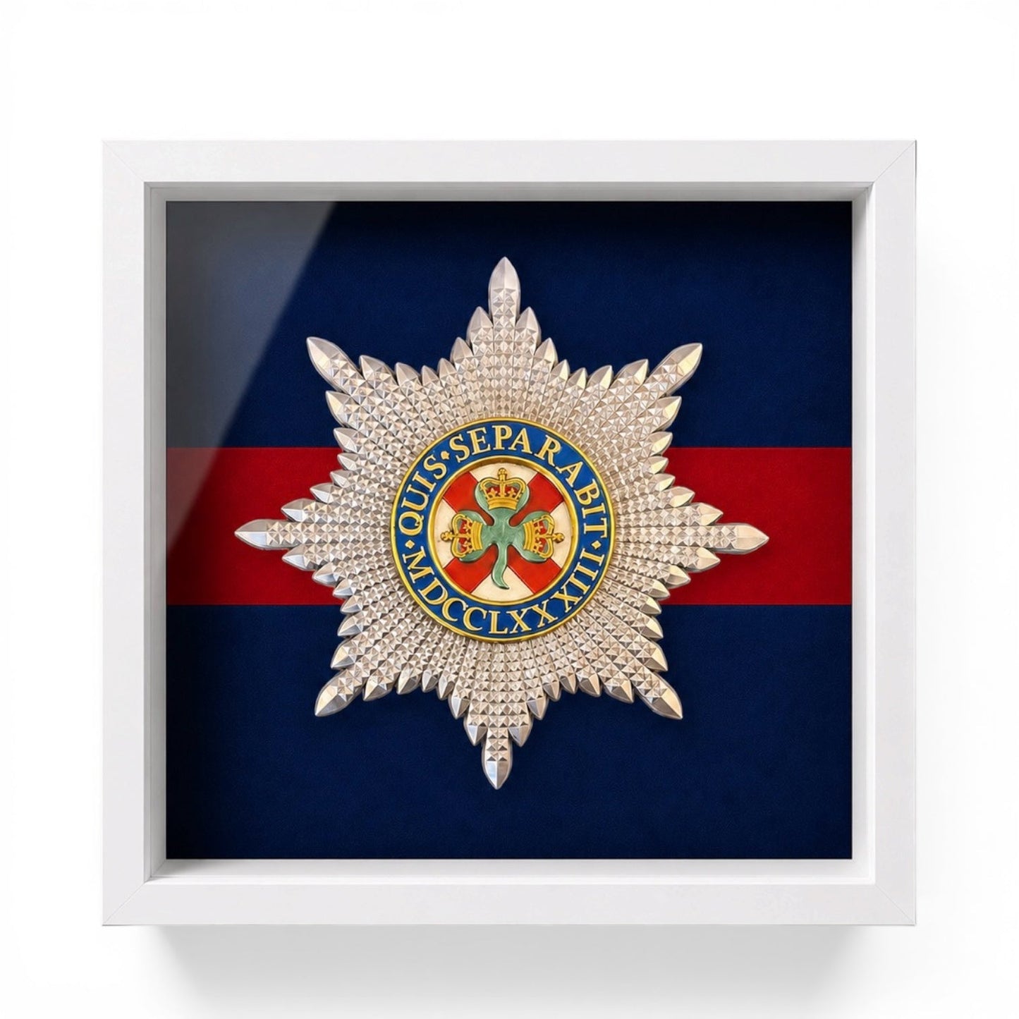 Irish Guards Cap Badge Display Frame | Officially Licensed
