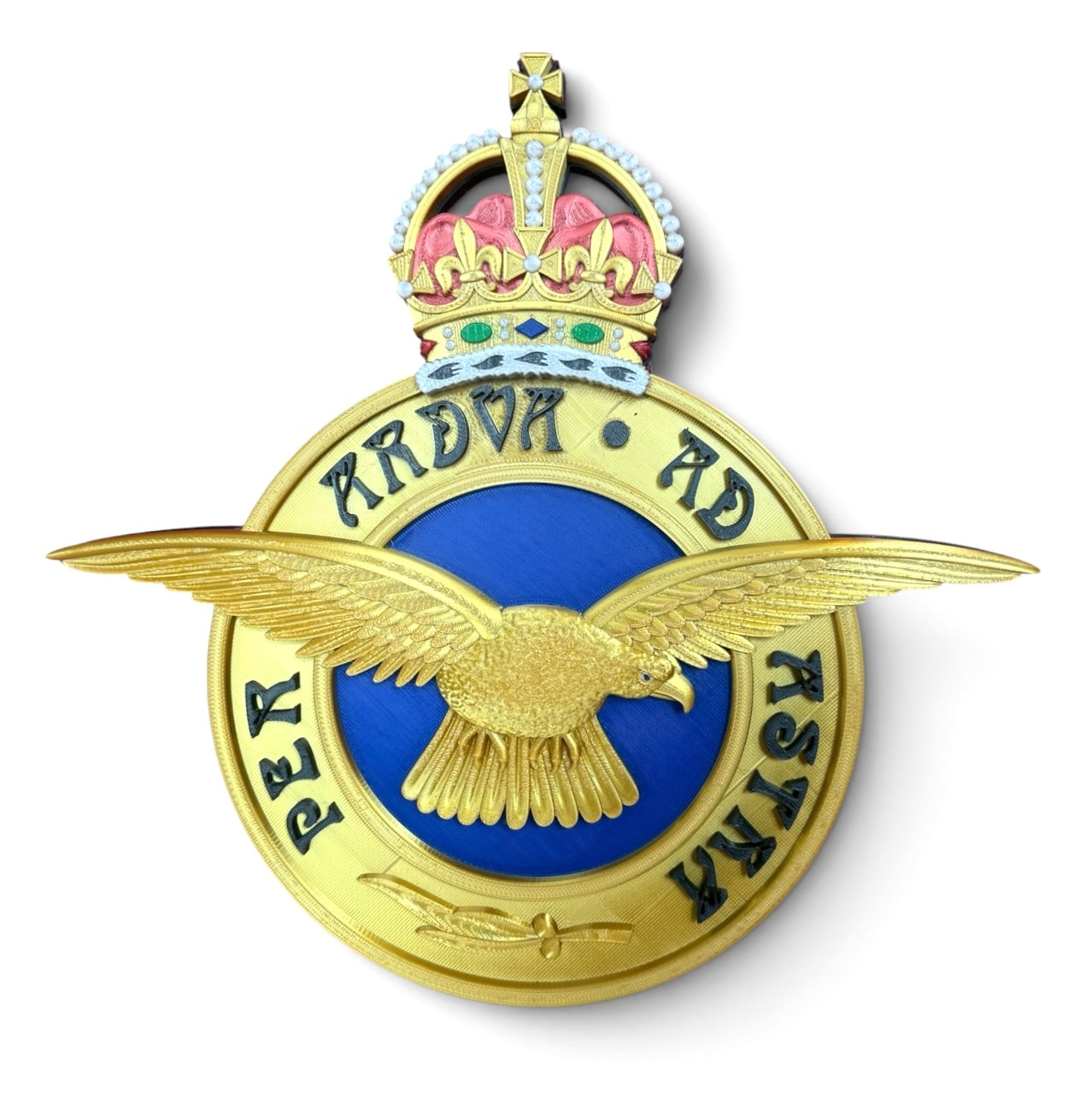 Royal Air Force Emblem King's Crown | Officially Licensed