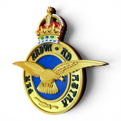 Royal Air Force Emblem King's Crown | Officially Licensed