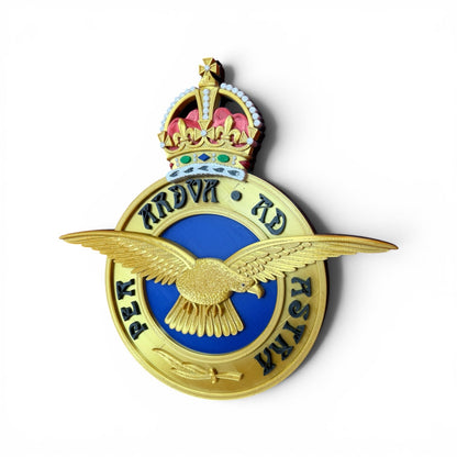 Royal Air Force Emblem King's Crown | Officially Licensed