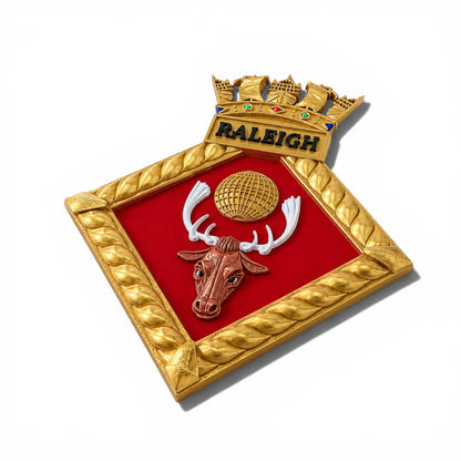 HMS Raleigh Royal Navy Crest | Officially Licensed