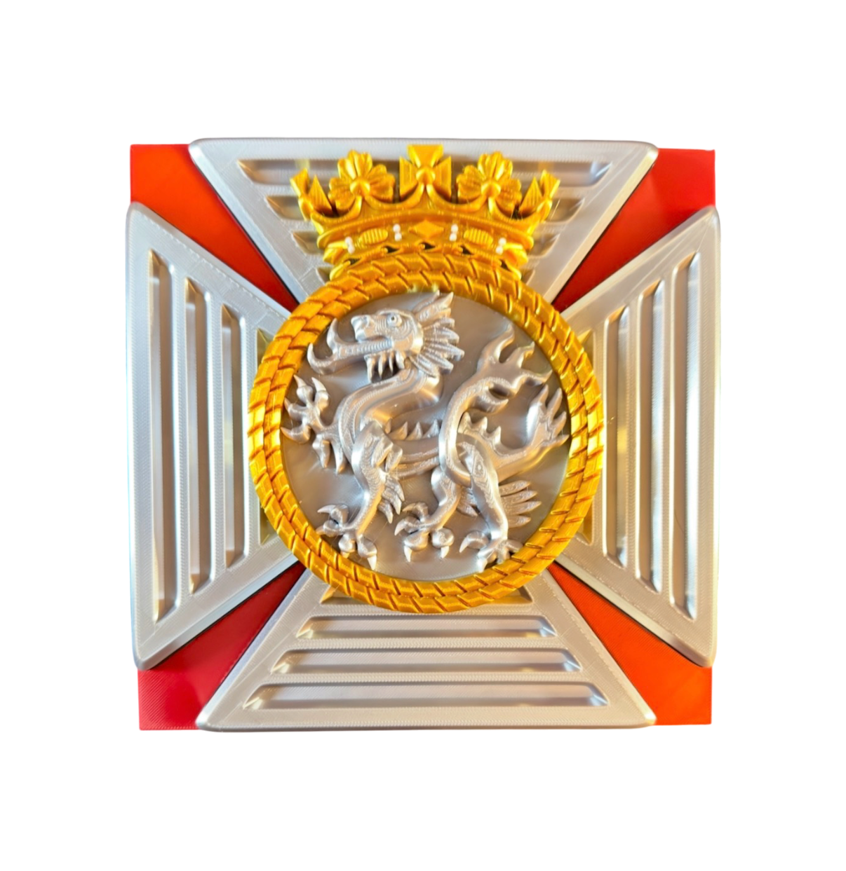 Duke of Edinburgh's Royal Regiment Cap Badge | Brandywine Flash | Officially Licensed