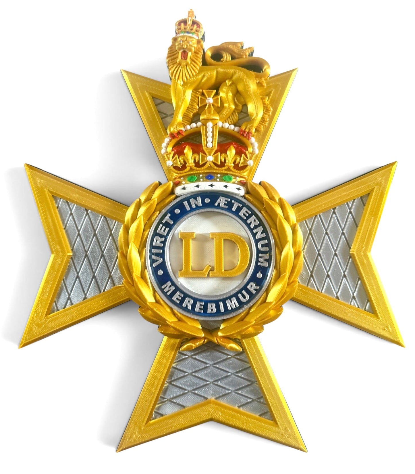 The Light Dragoons Cap Badge – King's Crown | Officially Licensed