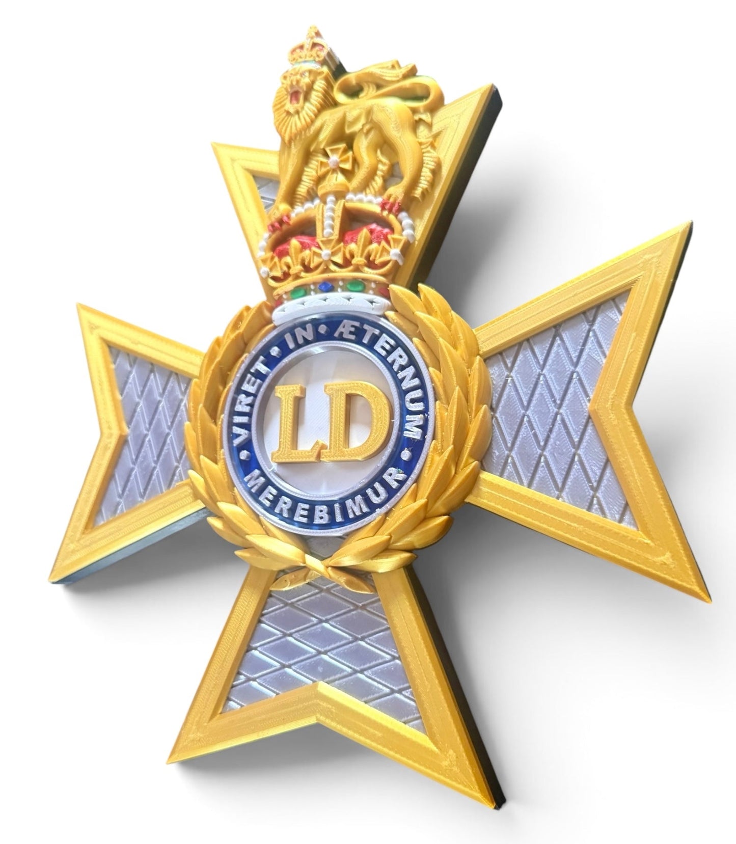 The Light Dragoons Cap Badge – King's Crown | Officially Licensed