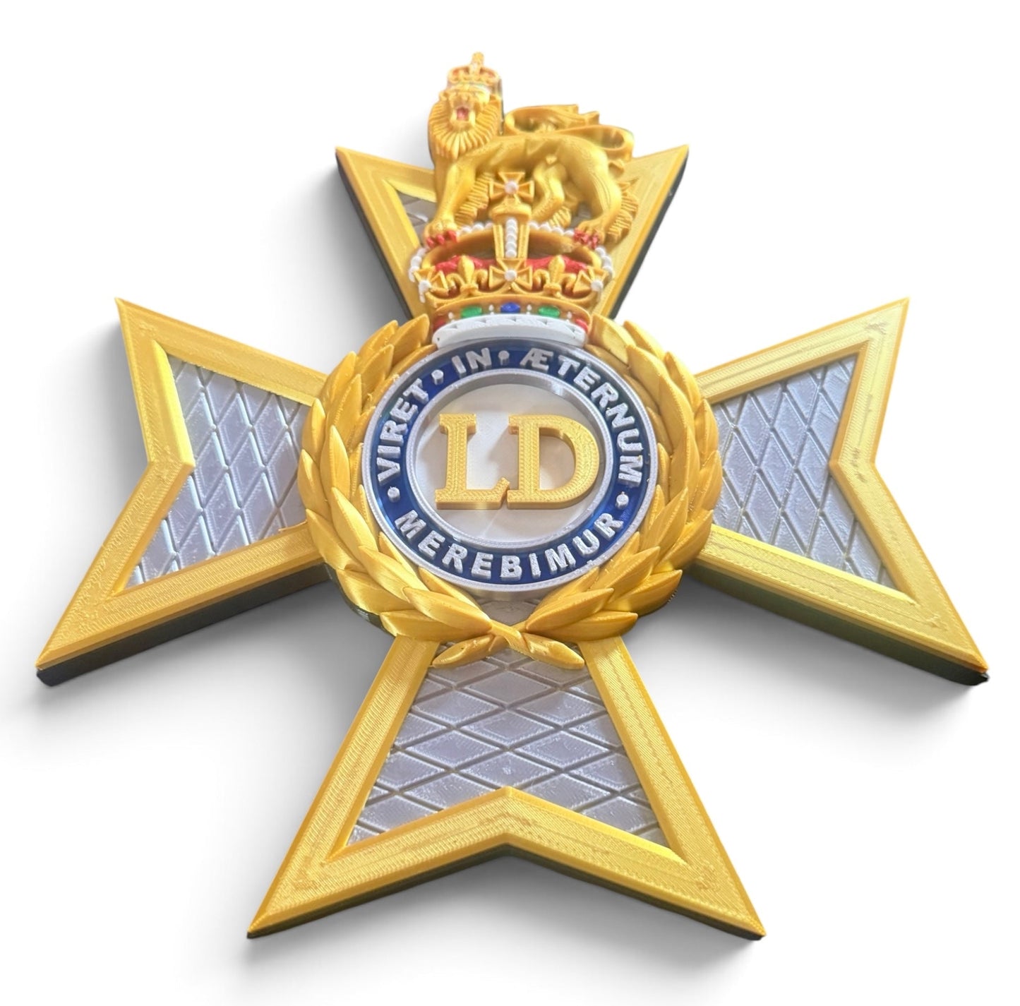 The Light Dragoons Cap Badge – King's Crown | Officially Licensed