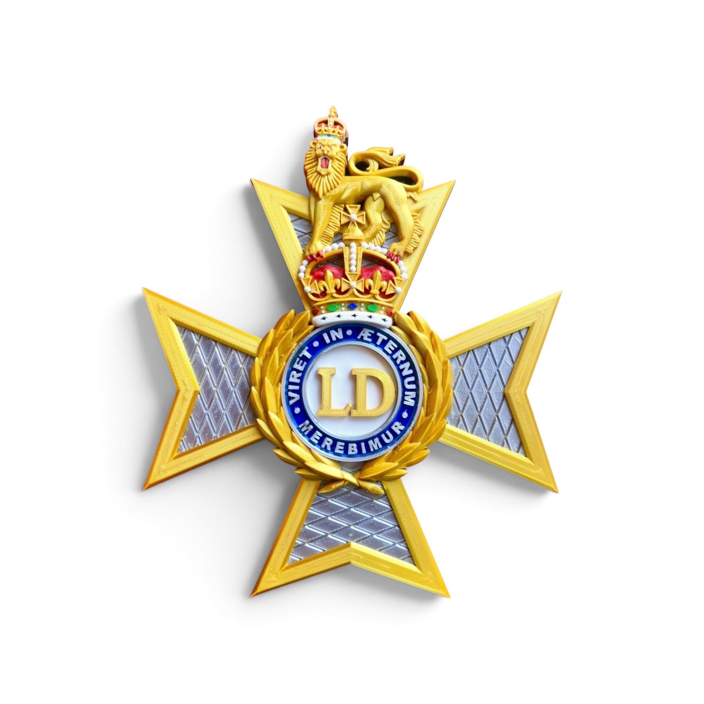 The Light Dragoons Cap Badge – King's Crown | Officially Licensed