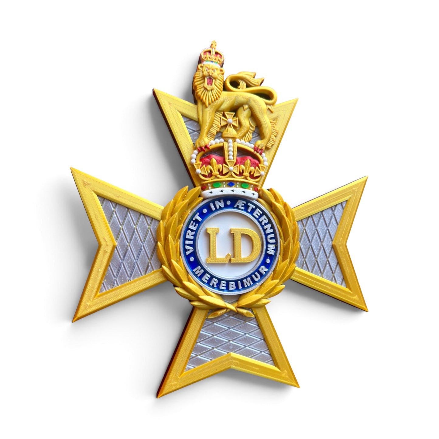 The Light Dragoons Cap Badge – King's Crown | Officially Licensed