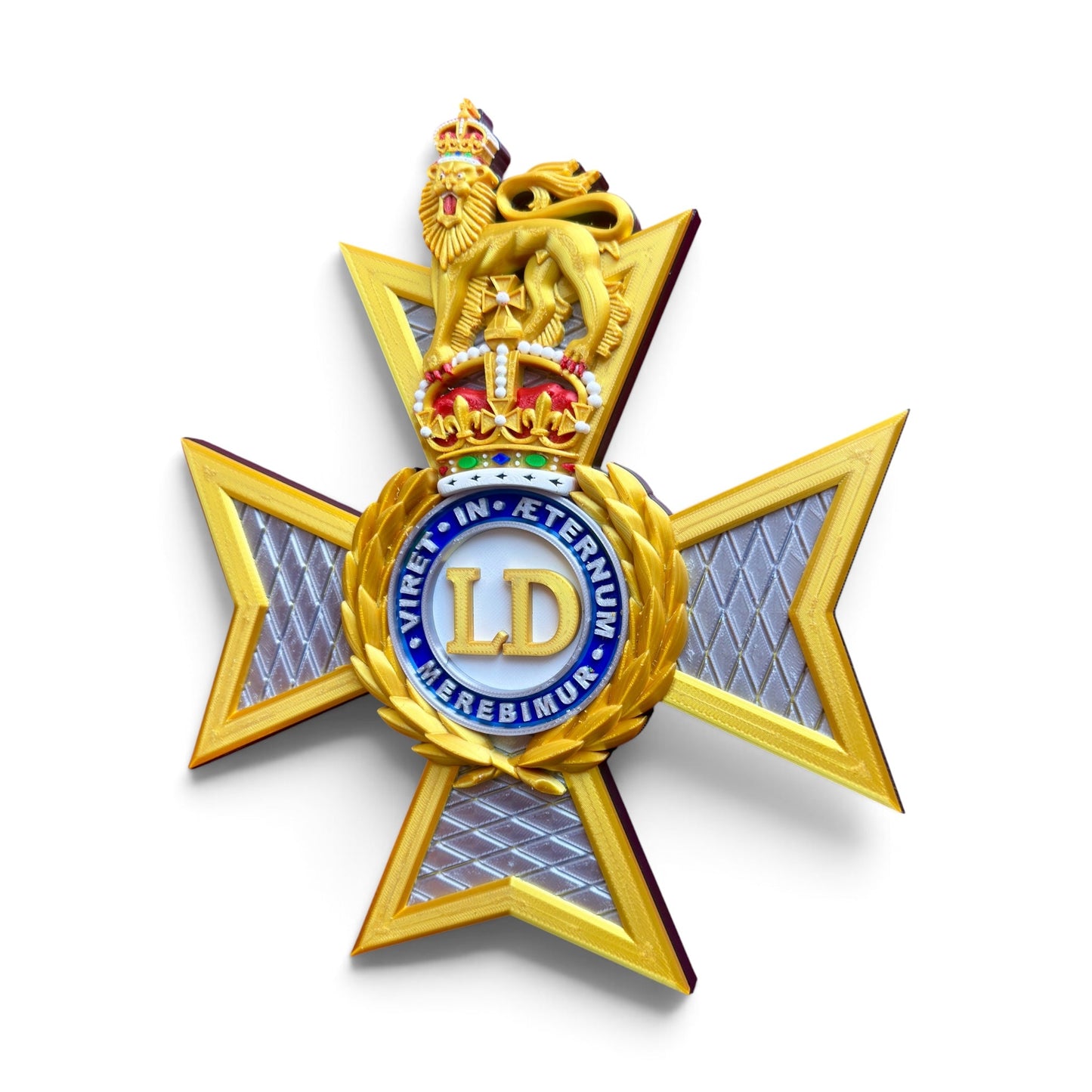 The Light Dragoons Cap Badge – King's Crown | Officially Licensed