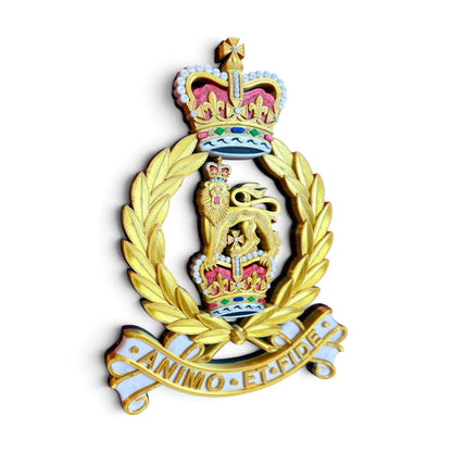Adjutant General's Corps Queen's Crown Cap Badge | Officially Licensed
