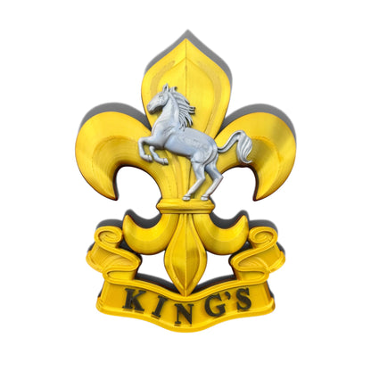 The King's Regiment Cap Badge | Officially Licensed