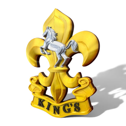 The King's Regiment Cap Badge | Officially Licensed