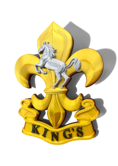 The King's Regiment Cap Badge | Officially Licensed