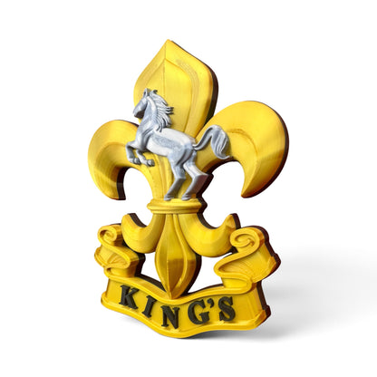 The King's Regiment Cap Badge | Officially Licensed