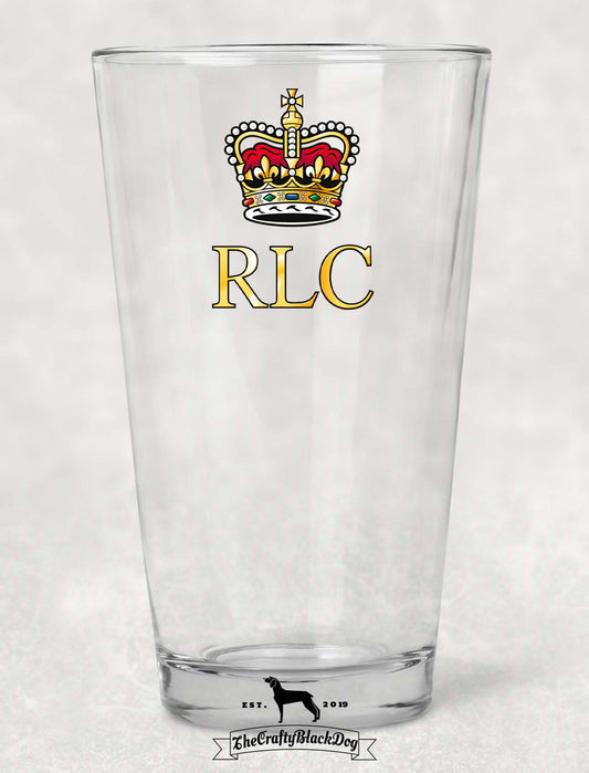 Royal Logistic Corps cypher - Pint Glass