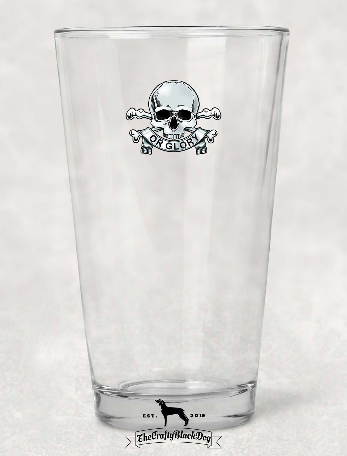 17th Lancers - Pint Glass