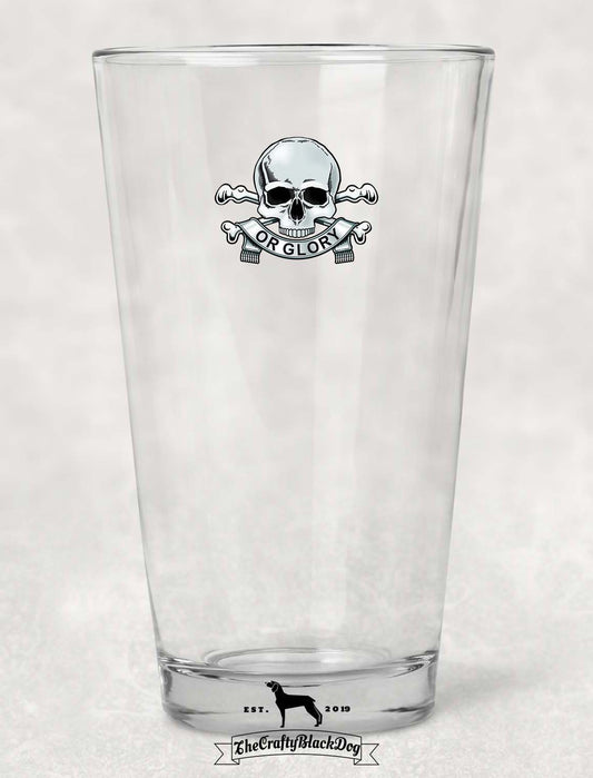 17th Lancers - Pint Glass