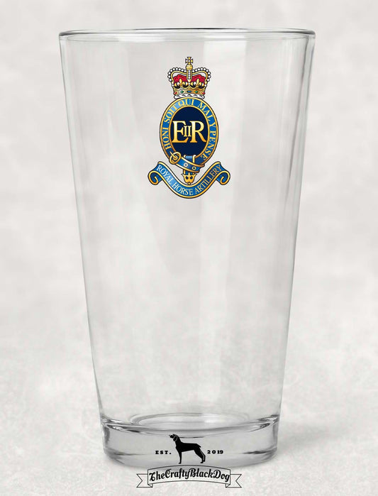 1 Royal Horse Artillery - Pint Glass