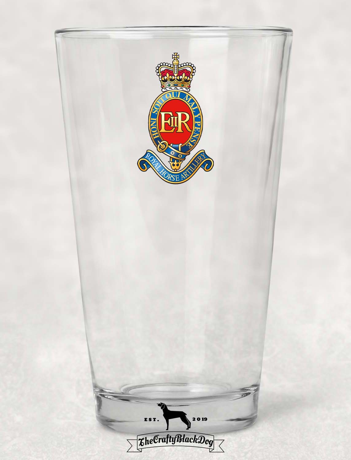 3 Royal Horse Artillery - Pint Glass