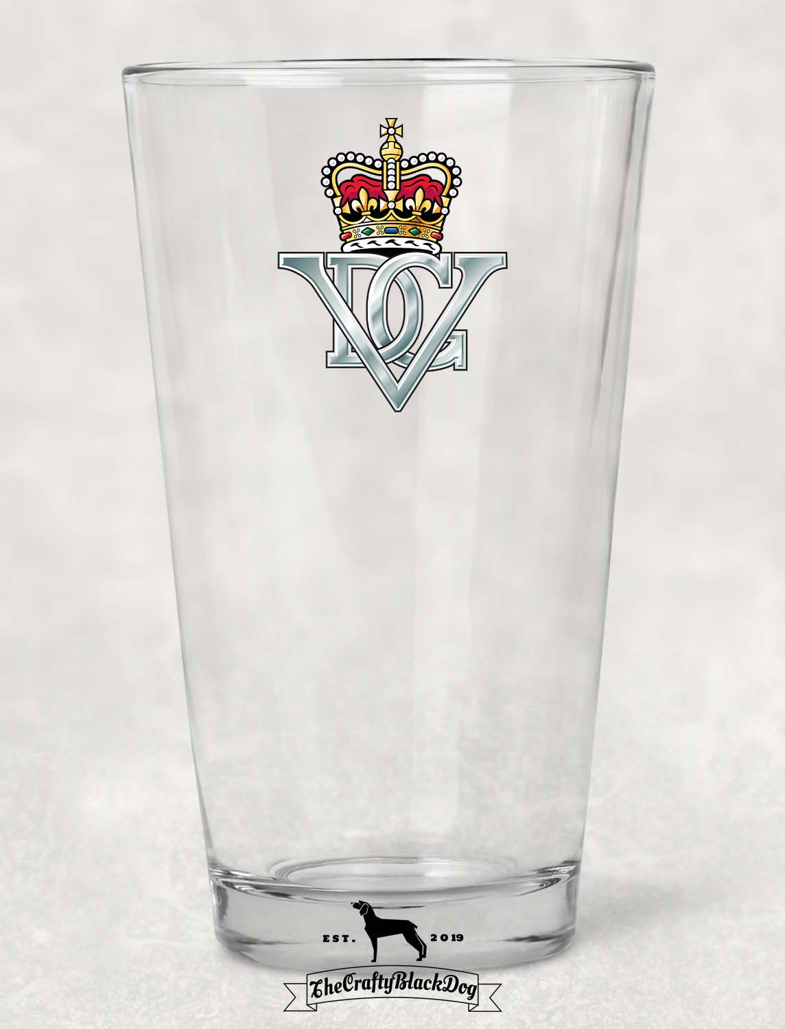 5th Royal Inniskilling Dragoon Guards - Pint Glass