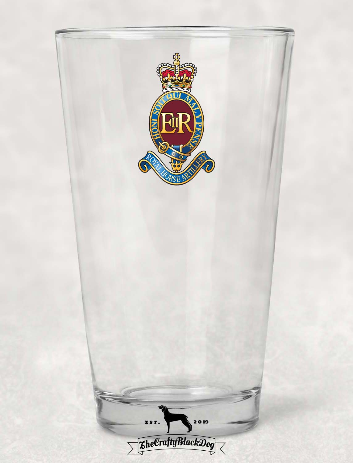 7 Para Royal Horse Artillery - Pint Glass
