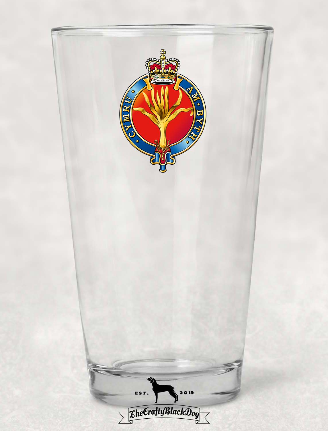 Welsh GuardsCypher - Pint Glass