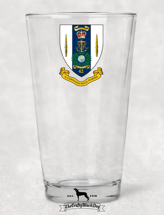 42 Commando RM - Pint Glass