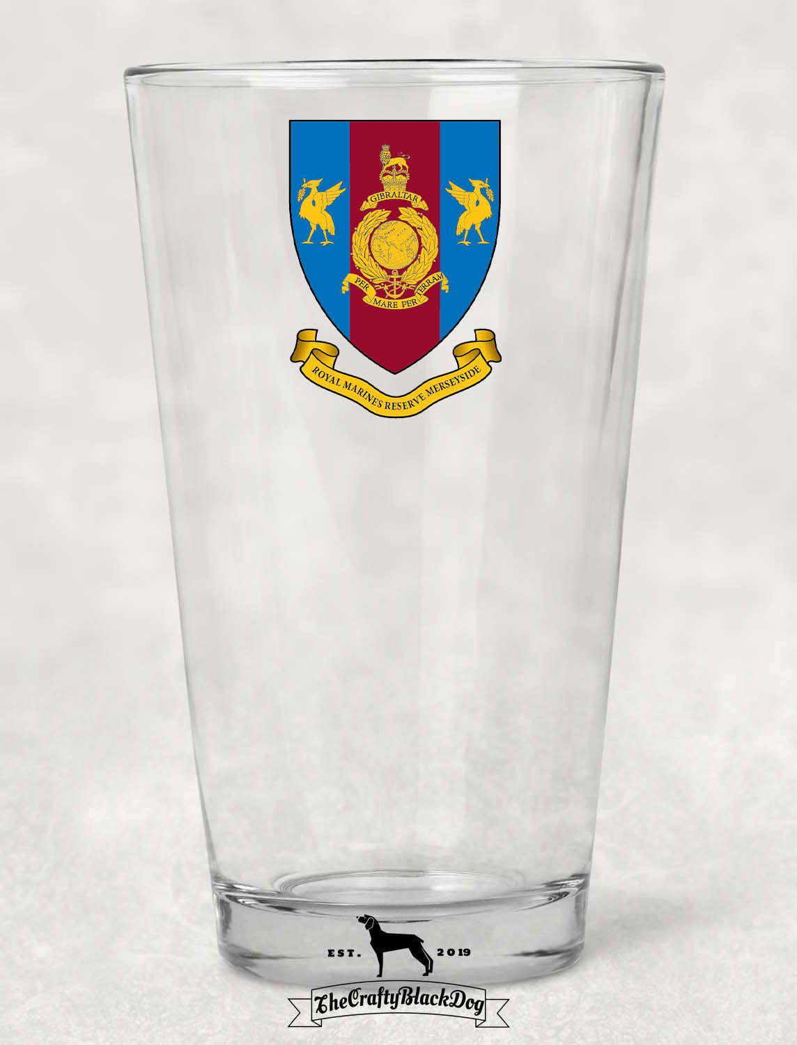 RMR Merseyside - Pint Glass