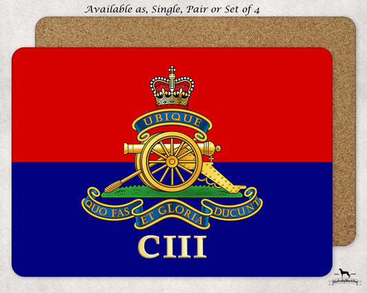 103 Regiment Royal Artillery - Placemat(s)