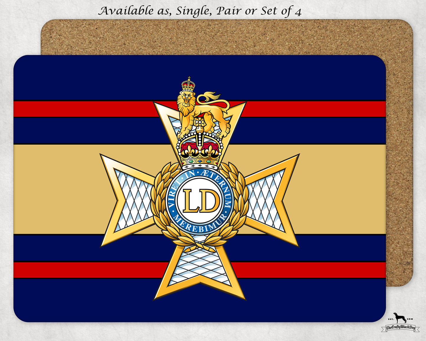 Light Dragoons - Placemat(s) (New King's Crown)