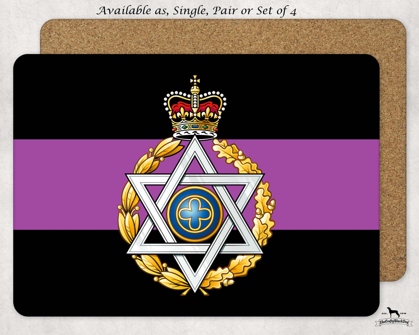 Royal Army Chaplains' Department Jewish - Placemat(s)