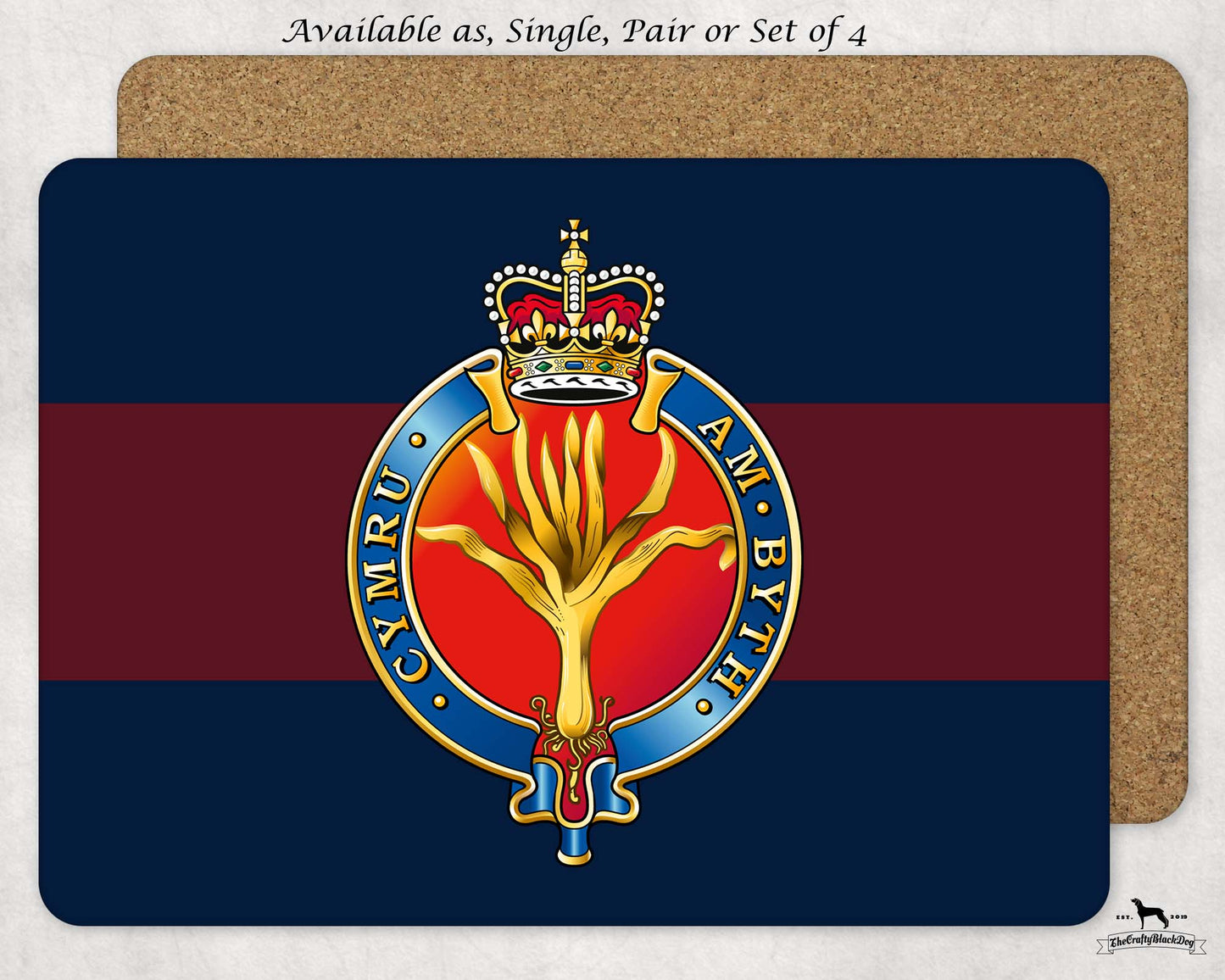 Welsh Guards Cypher - Placemat(s)