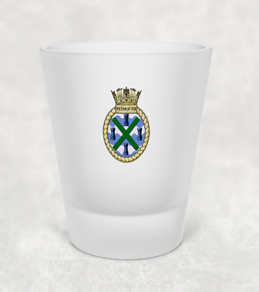 HMS Plymouth - Shot Glass