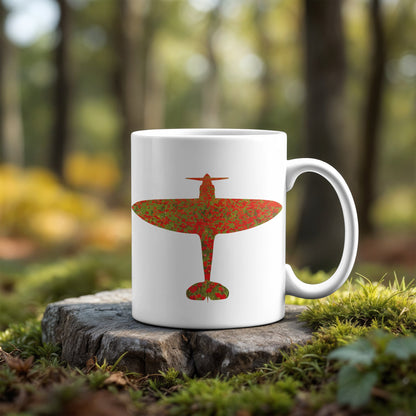 Spitfire Poppy Mug - Gillian Jones