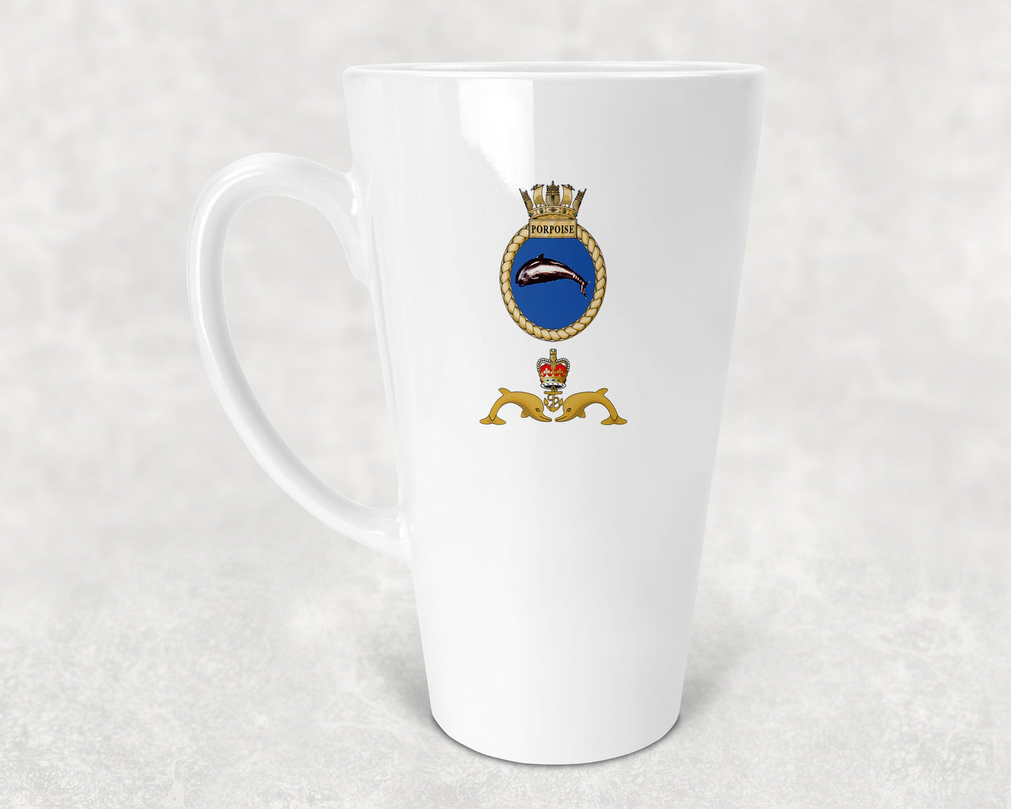 HMS Porpoise - Latte Mug 17oz