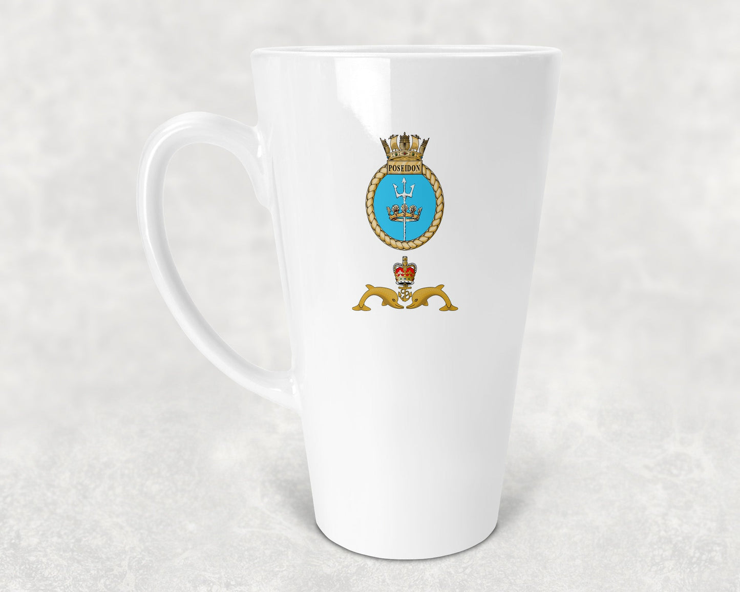 HMS Poseidon - Latte Mug 17oz