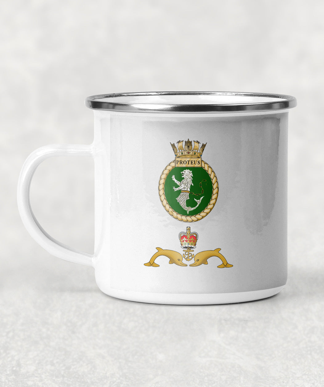 HMS Proteus - Enamel Mug