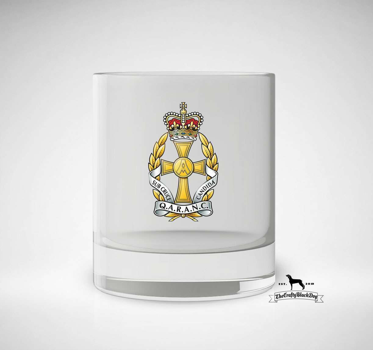 Queen Alexandra's Royal Army Nursing Corps - Whiskey/Spirit Glass