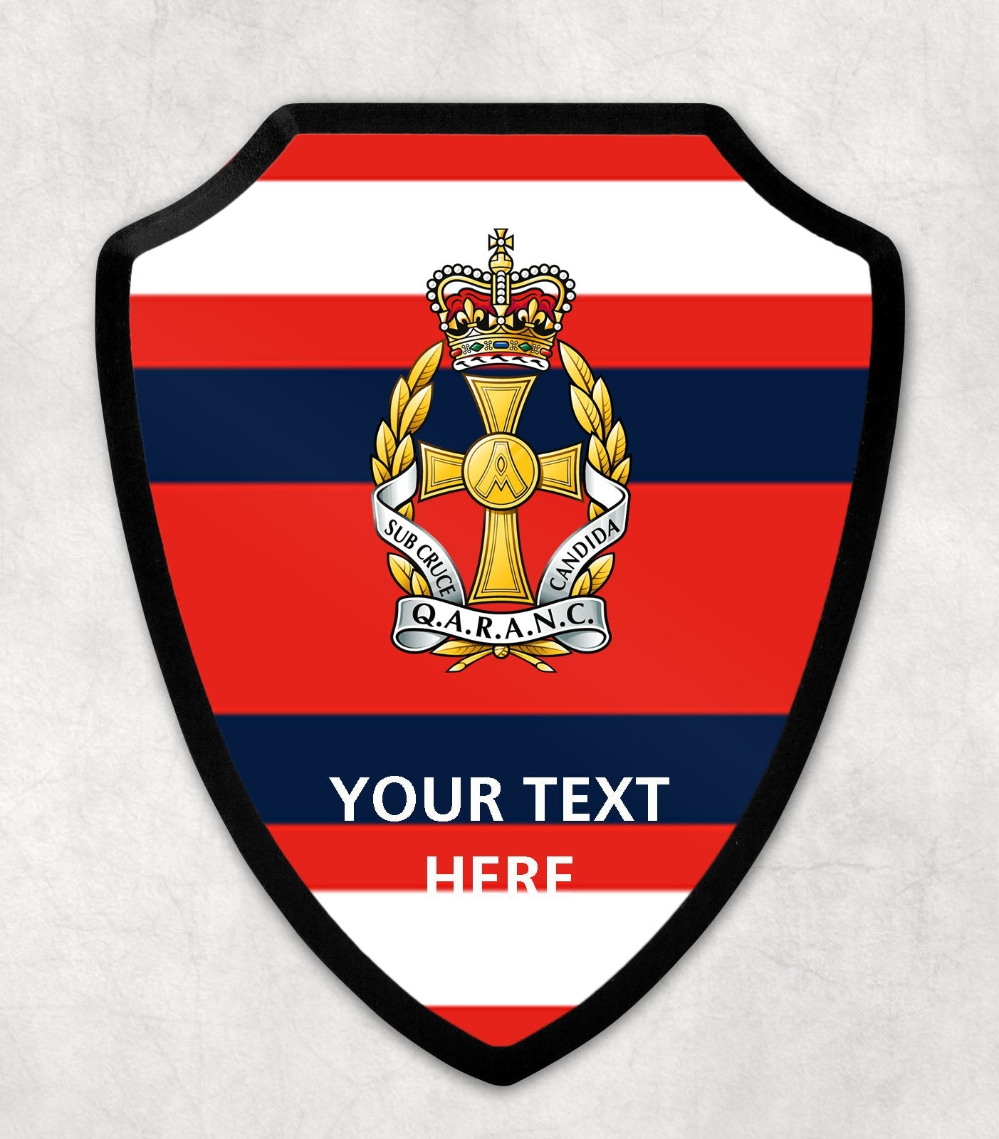 Queen Alexandra's Royal Army Nursing Corps - Printed Wall Shield