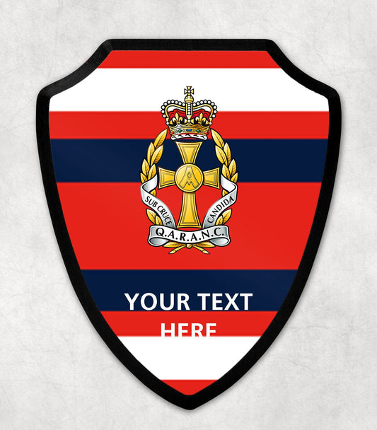 Queen Alexandra's Royal Army Nursing Corps - Printed Wall Shield