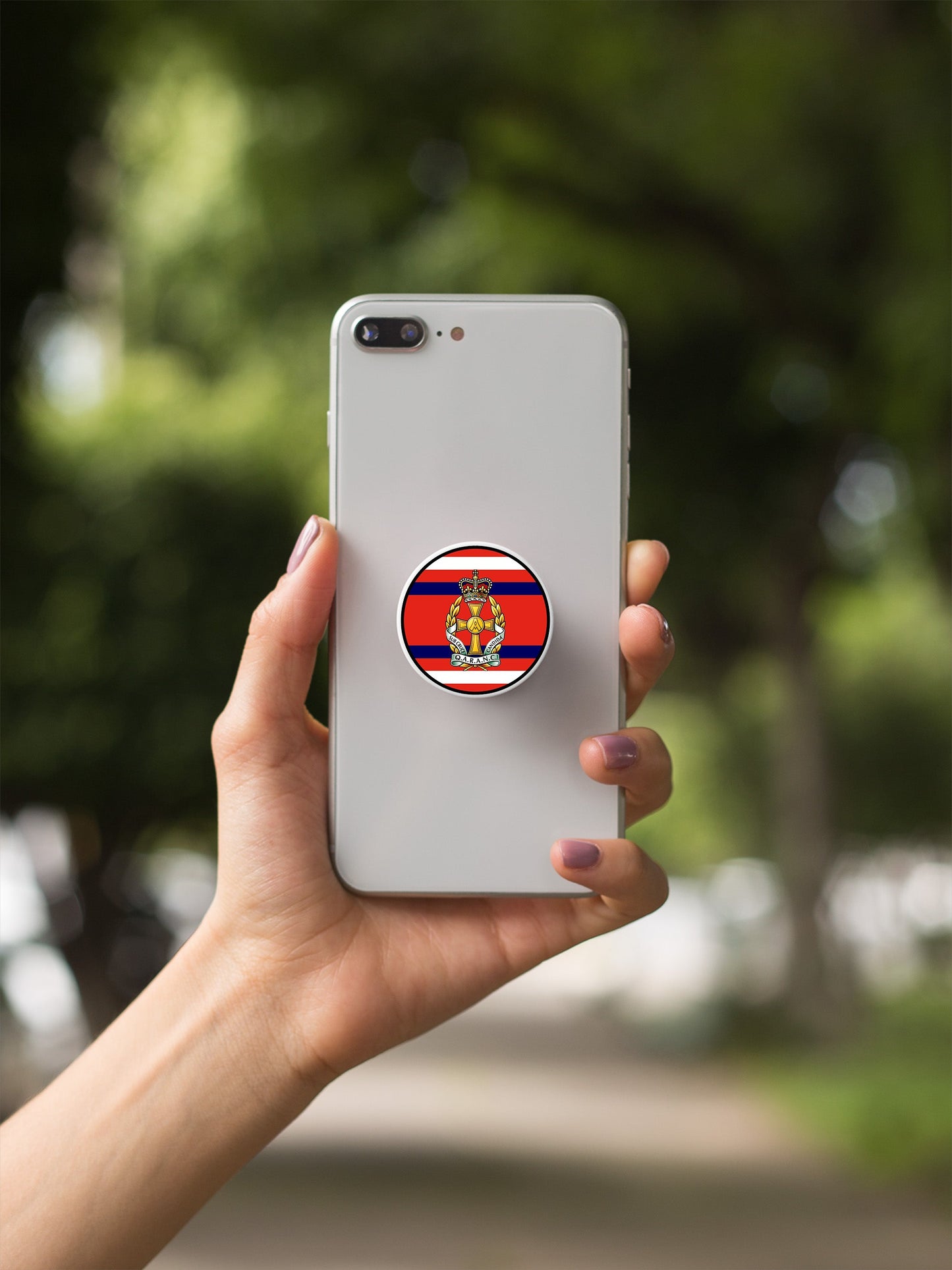 Queen Alexandra's Royal Army Nursing Corps - Pop Socket Phone Grip