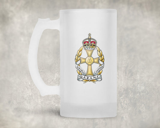 Queen Alexandra's Royal Army Nursing Corps KC - Frosted Stein