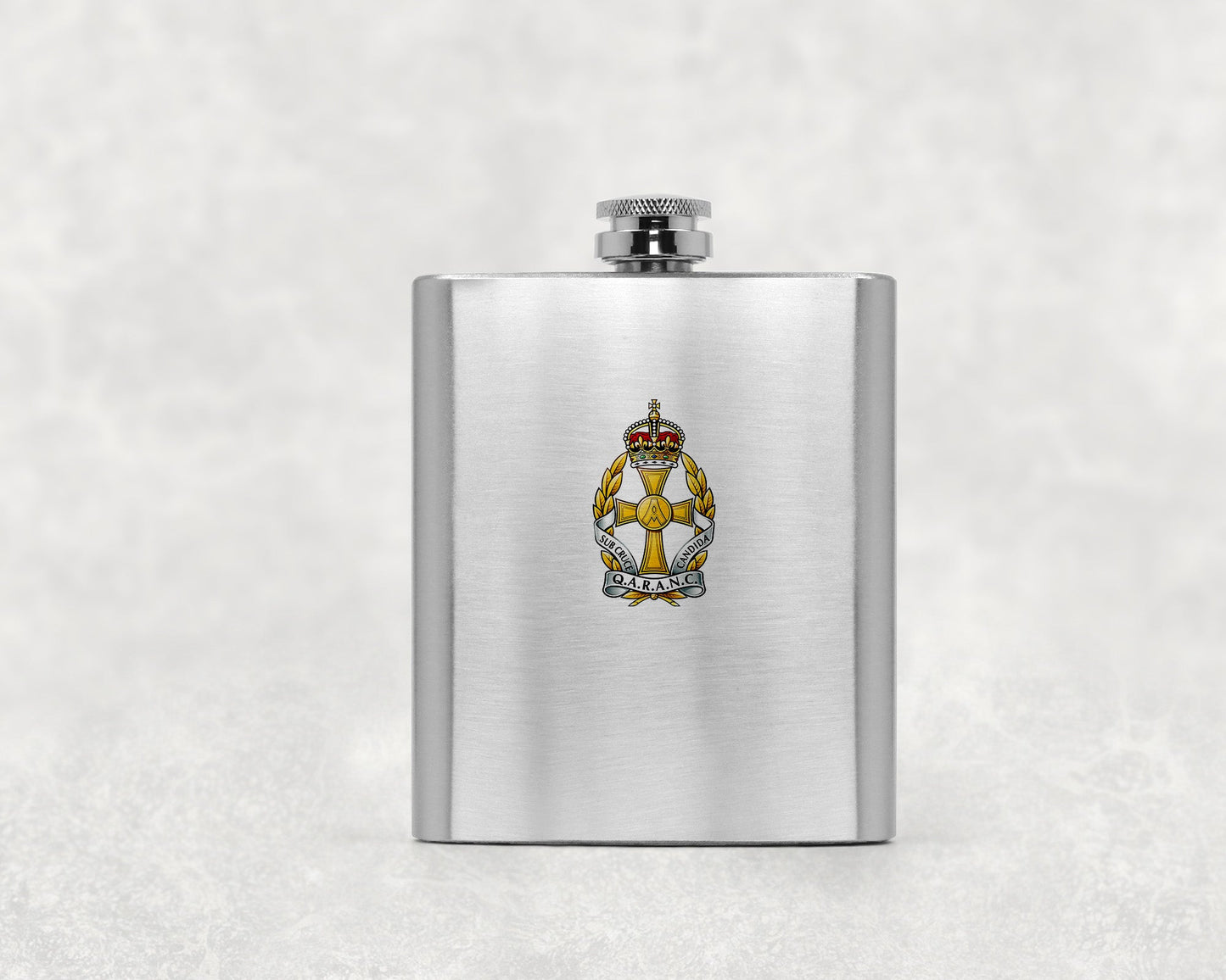Queen Alexandra's Royal Army Nursing Corps KC - Hip Flask